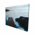 Fondo 16 x 20 in. Evening on the Dock-Print on Canvas FO2790705